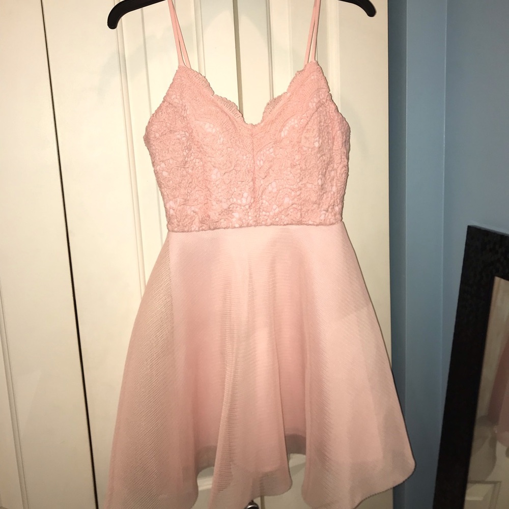 Soft Pink Cocktail Dress